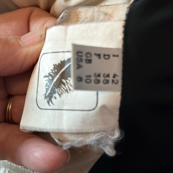 Authier ski & snow black down zip/ hooded jacket Sz 8 - Picture 15 of 16